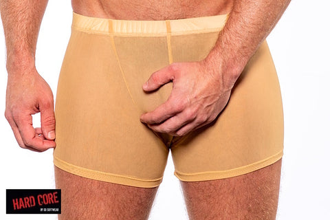 Intimates Nude Mesh Trunk
