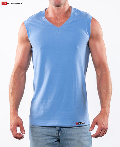 Laguna V-Neck Sleeveless Tee