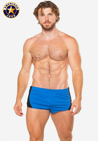 American Jock Ultra Sheer Running Short Navy 8316 - Free Shipping at LASC