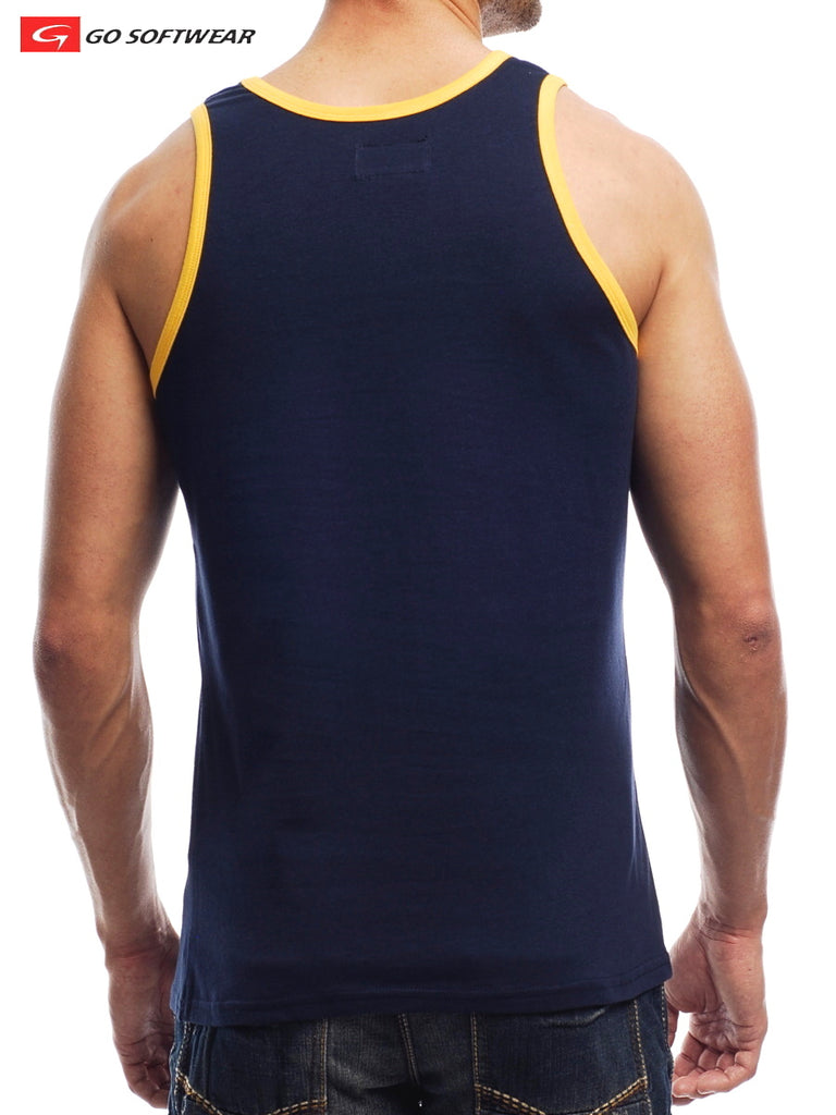 G S California Classic Tank  GO SOFTWEAR / AMERICAN JOCK