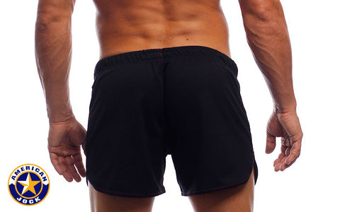 A J 11" Workout Short w/Built-In Jockstrap