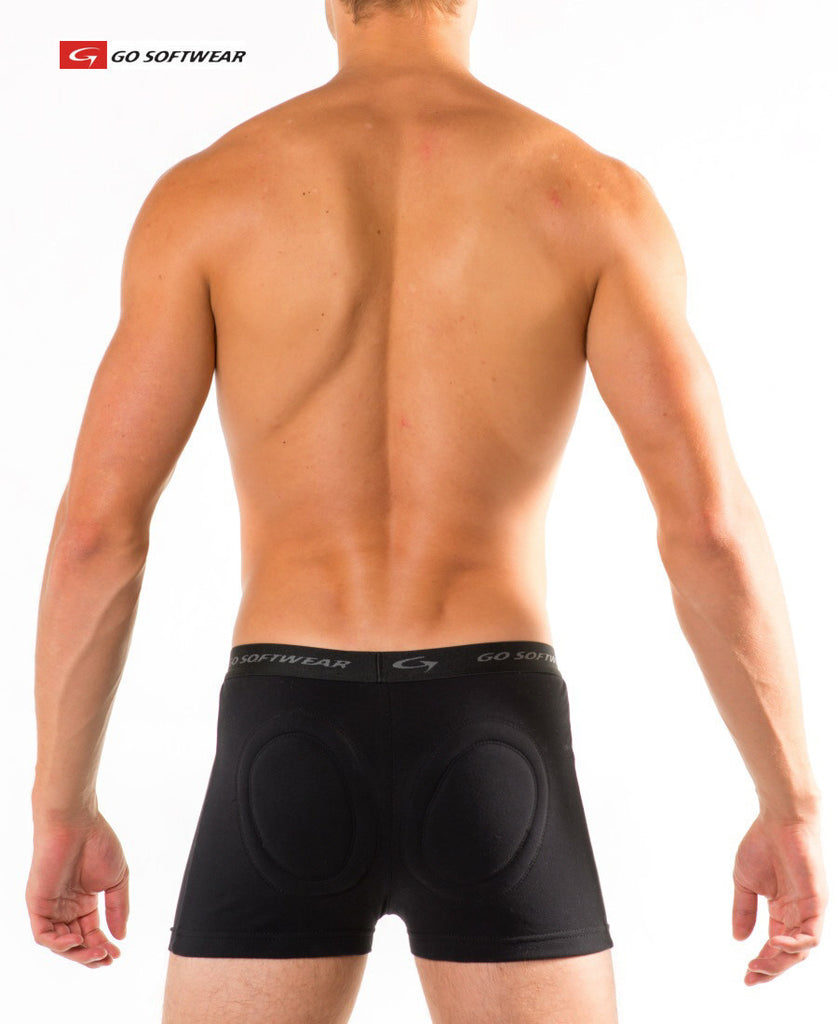 mens super padded butt boxer brief