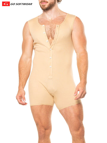 Lumber Jack Sleeveless Onesy