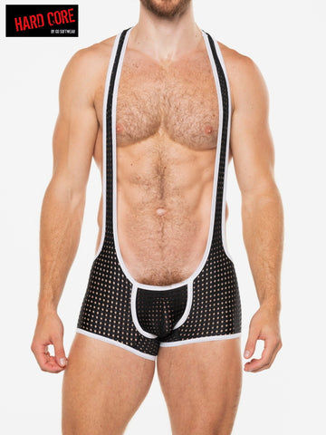 Go Softwear Hard Core Golden Leggings Black/Gold 4336 at International Jock