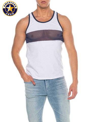 A J Phys Ed Track Tank Top